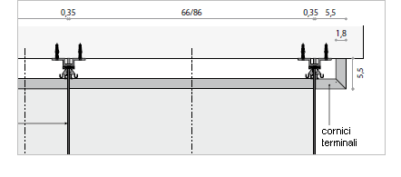 Außenabmessungen Schema Dimensioni